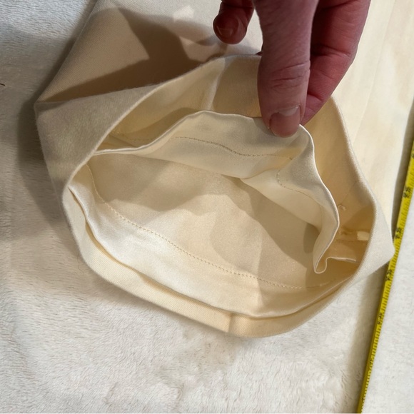 Ralph Lauren purple label silk lined wool ivory pants 10 - Picture 9 of 11